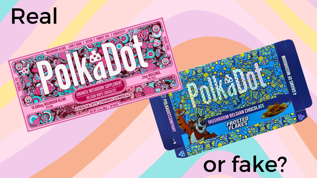 Real or fake PolkaDot Chocolate Bars