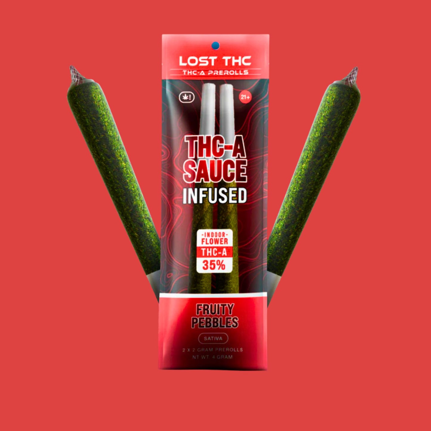 THC-A Preroll Fruity Pebbles