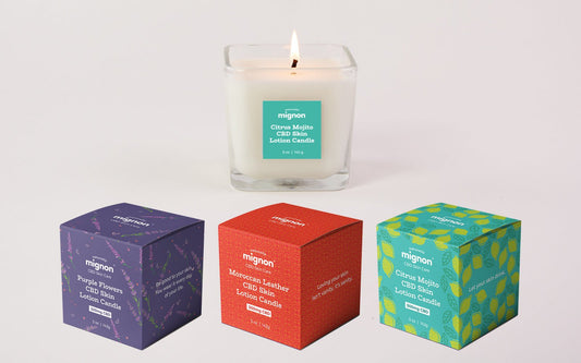 Naturally Mignon Launches New CBD Candles - Naturally Mignon CBD