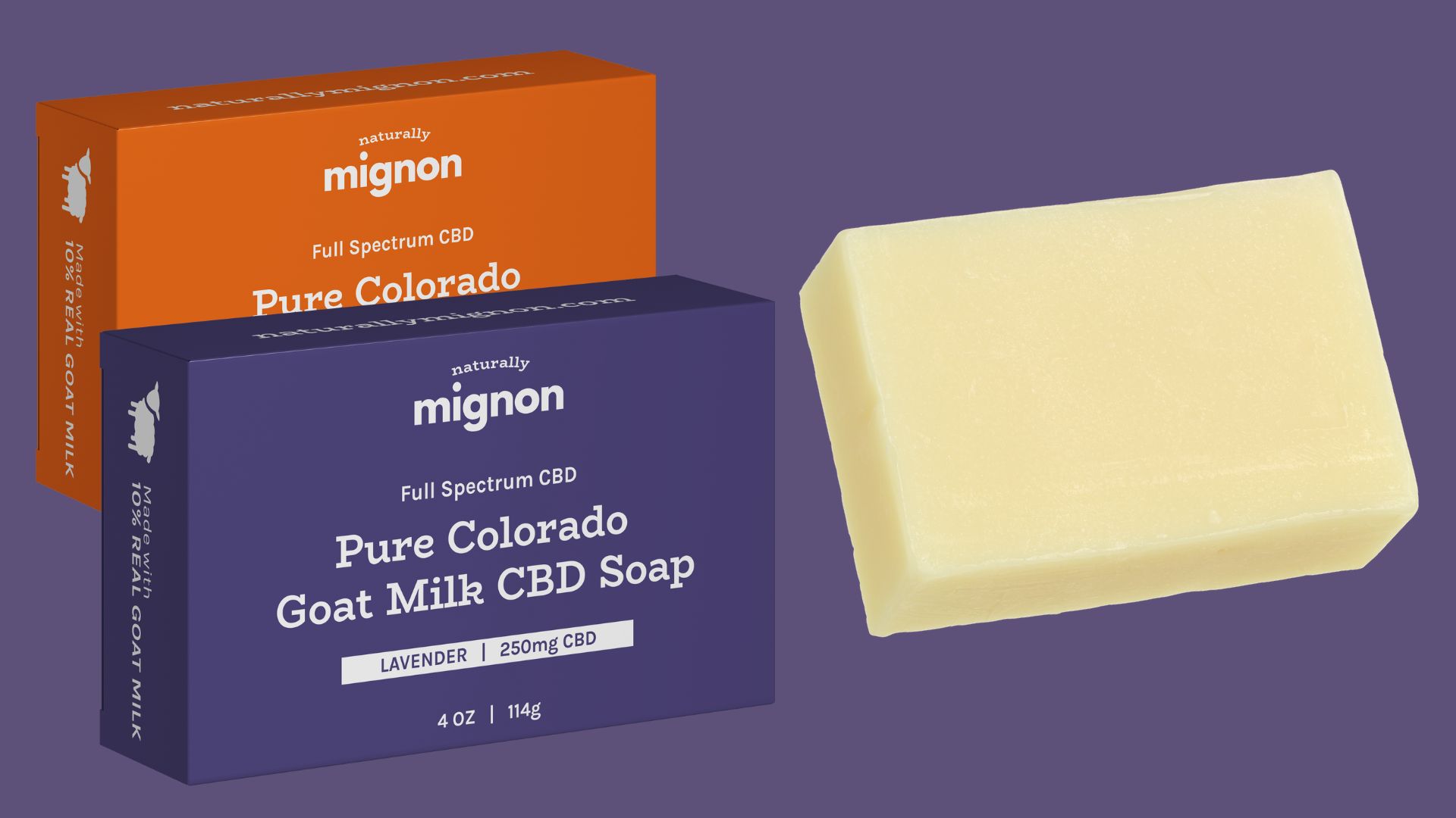CBD Soap - Naturally Mignon CBD