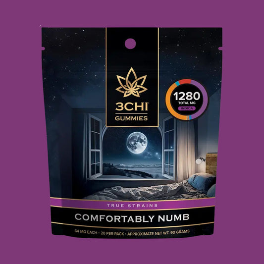 3CHI Comfortably Numb Delta 9 THC Gummies