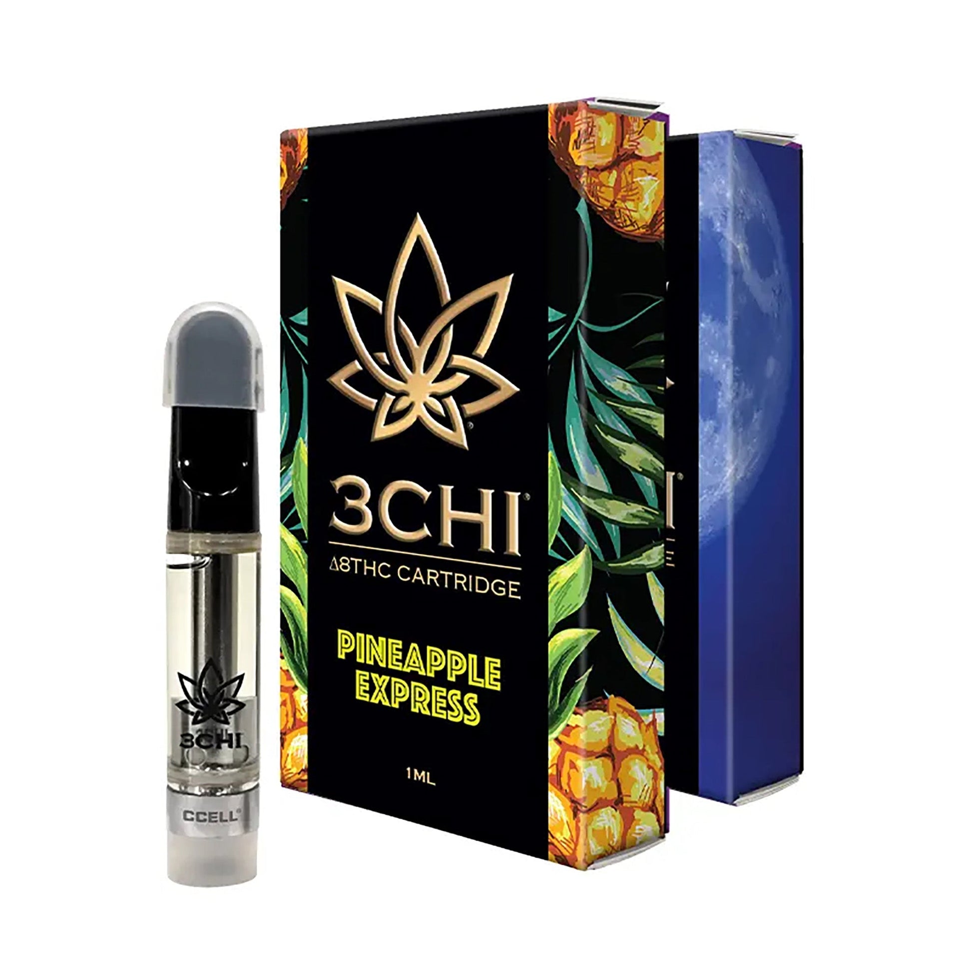 3CHI Delta 8 THC Vape Cartridge - Terpene Infused - Naturally Mignon CBD