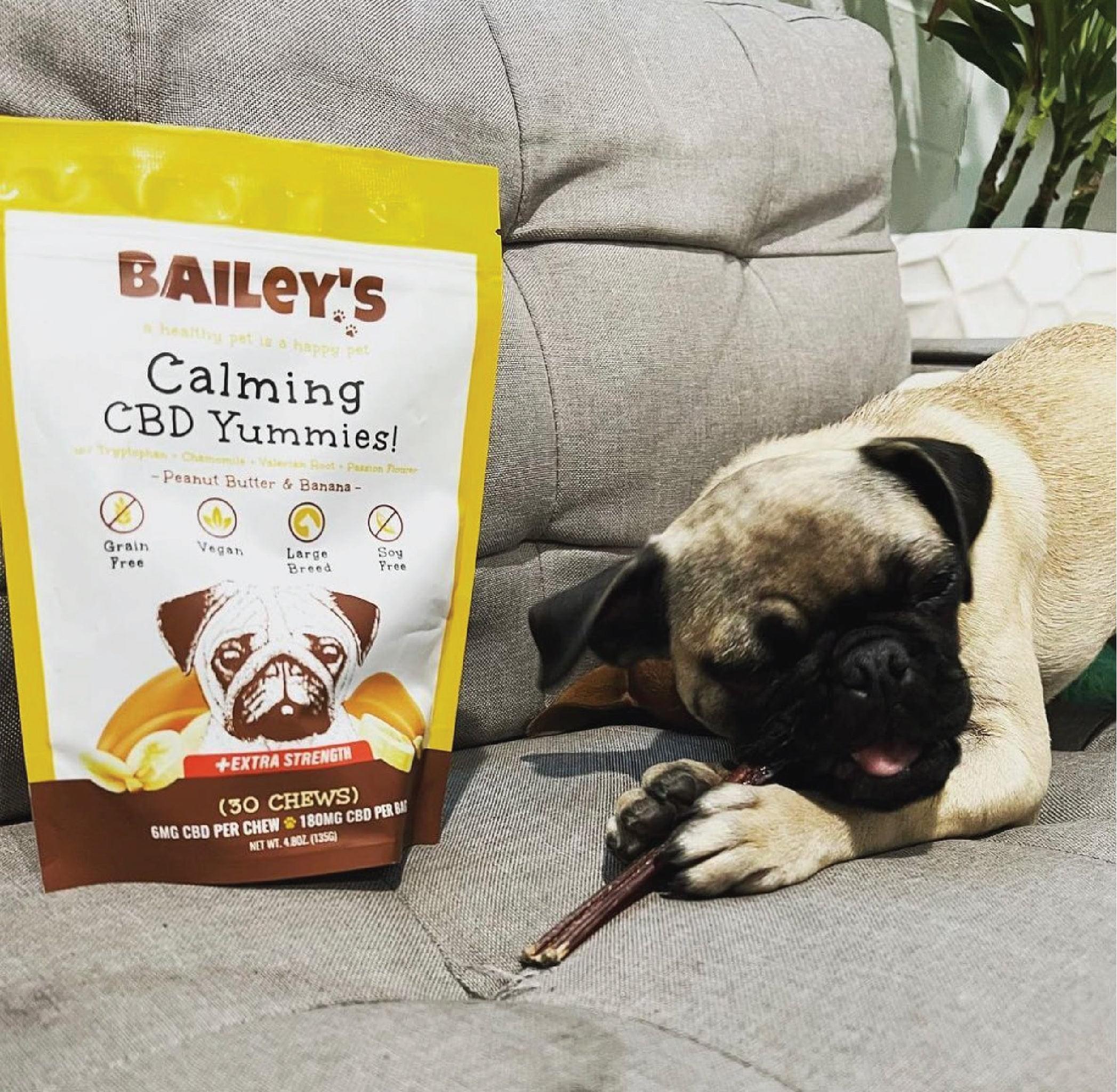 Delicias calmantes para perros con CBD de Bailey's - Perros pequeños