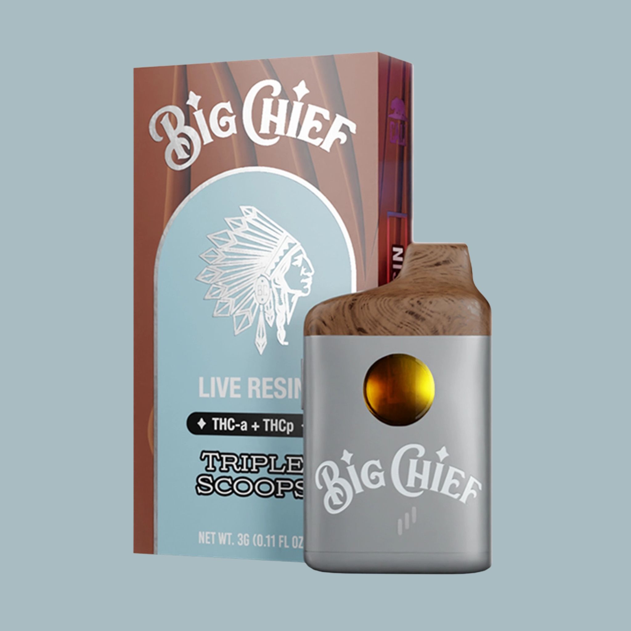 big chief disposable triple scoops