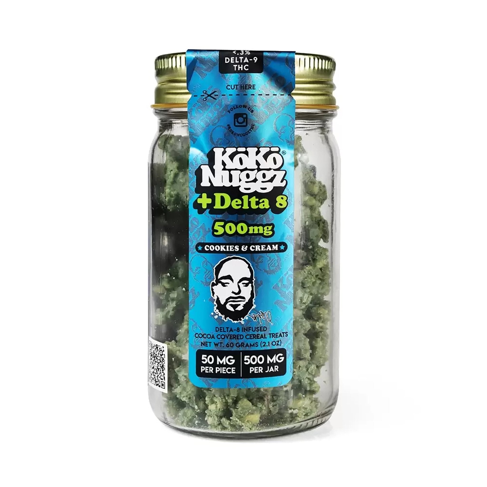 Koko Nuggz Delta 8 THC Cereal Treats by urb - Naturally Mignon CBD