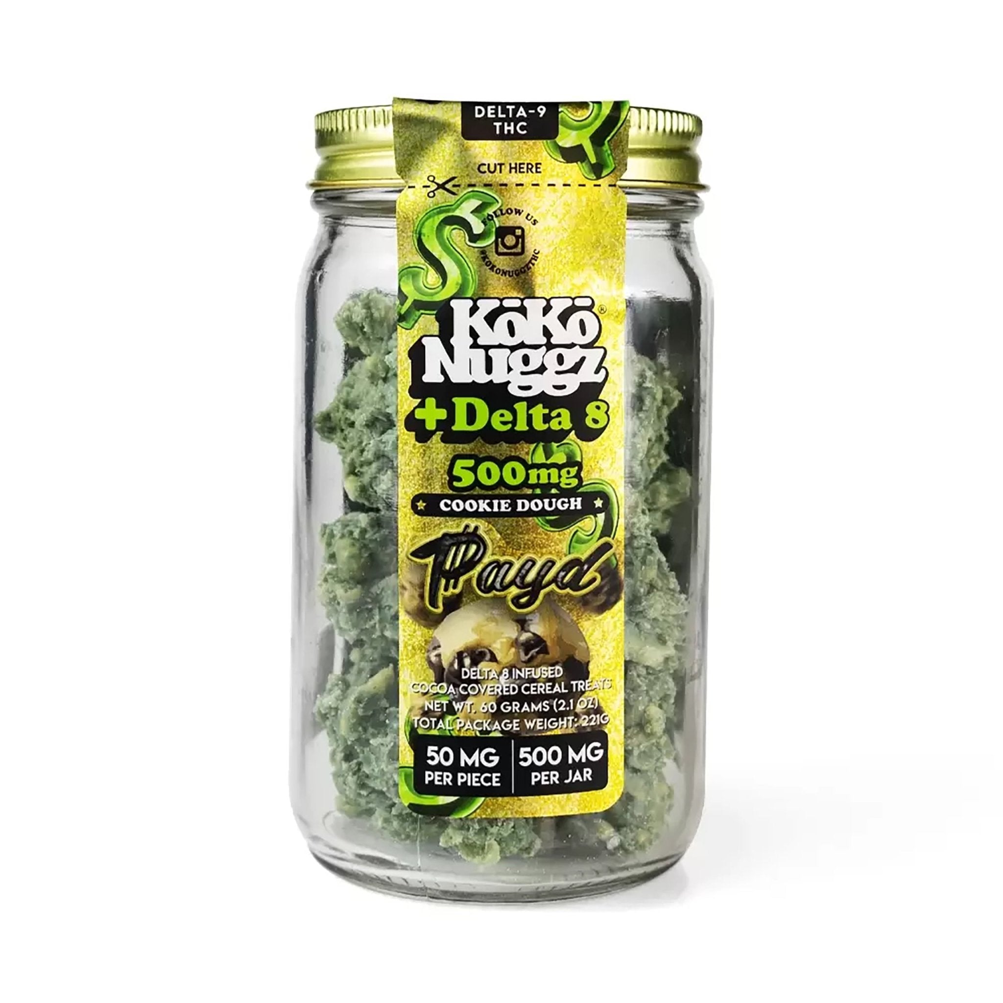 Koko Nuggz Delta 8 THC Cereal Treats by urb - Naturally Mignon CBD