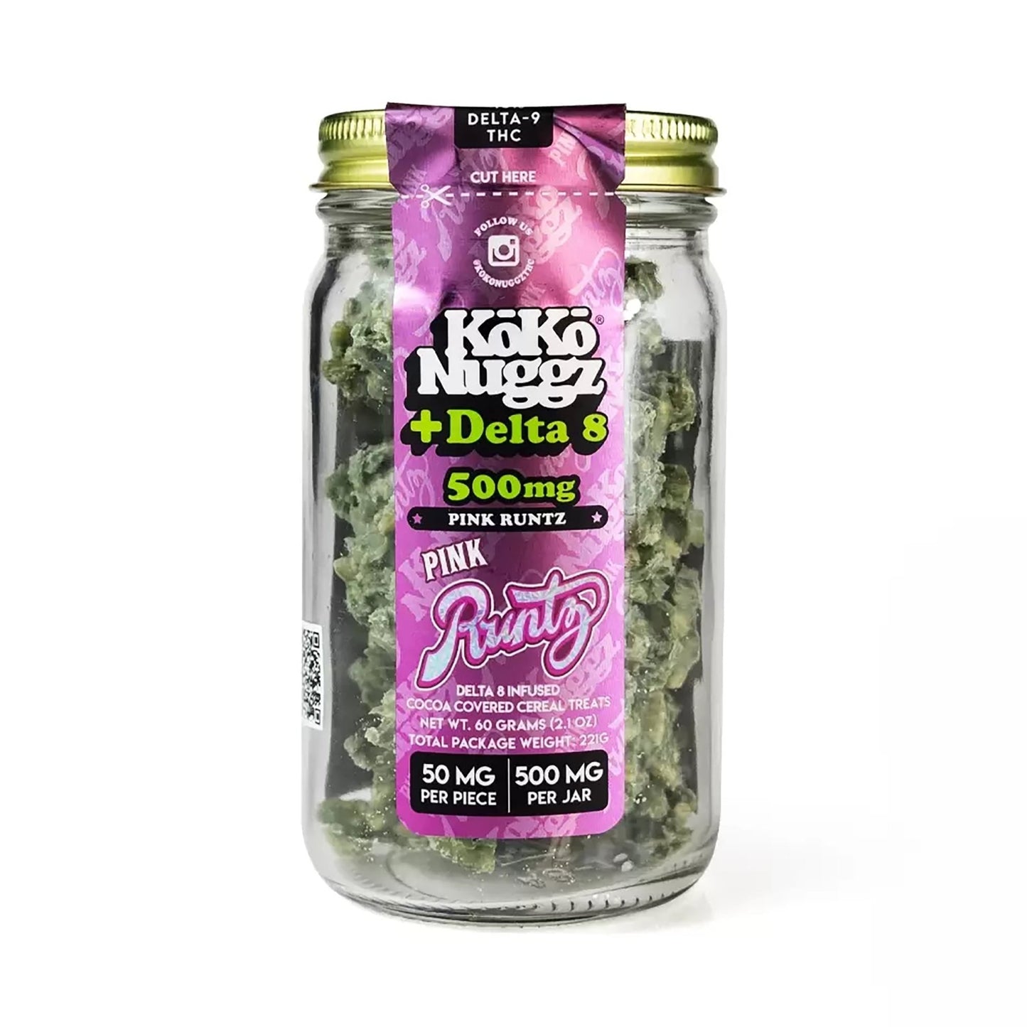 Koko Nuggz Delta 8 Pink Runtz