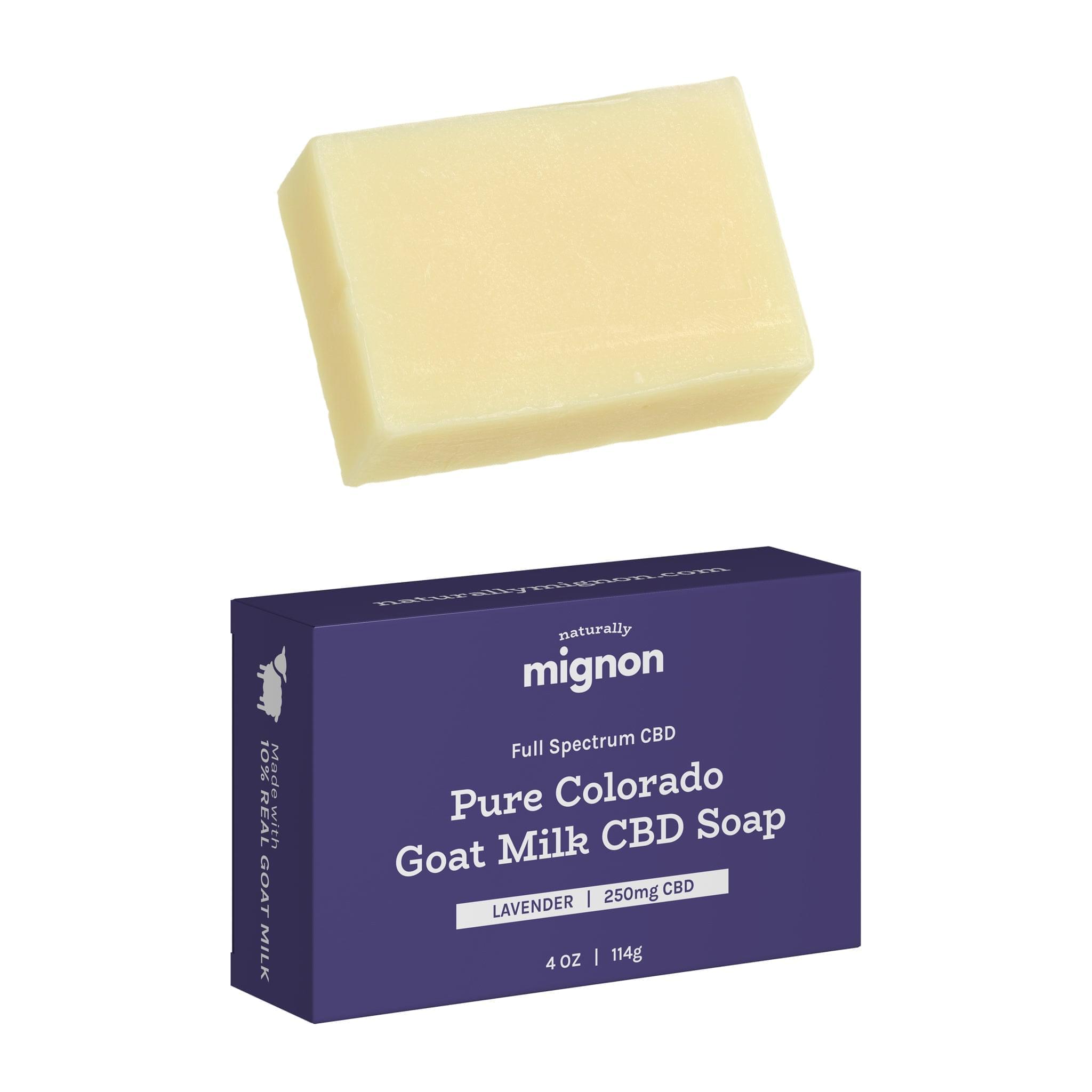 Pure Colorado CBD Bar Soap - Naturally Mignon CBD