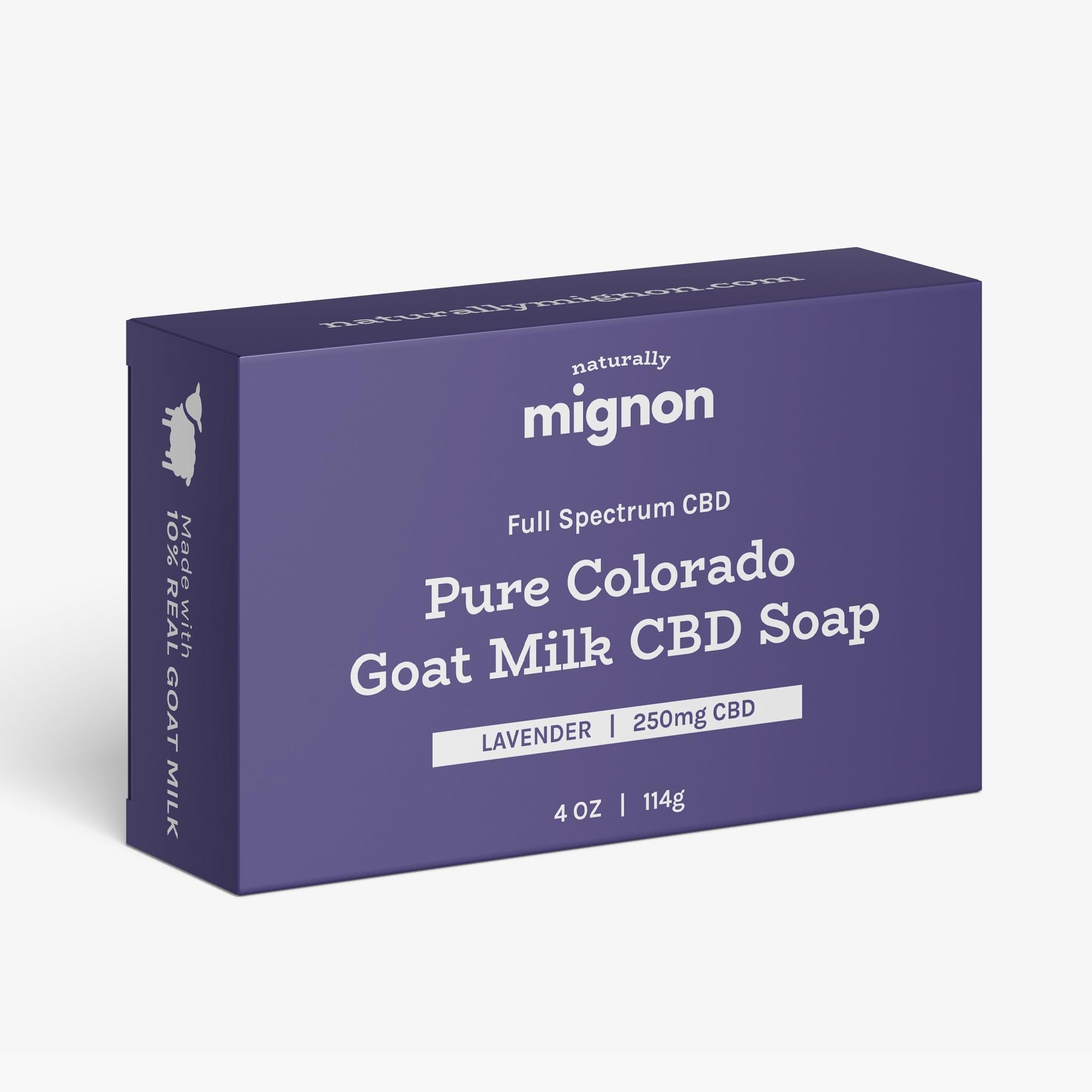 Pure Colorado CBD Bar Soap - Naturally Mignon CBD