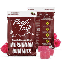 Road Trip Mushroom Gummies - Amanita Muscaria Magic Mushroom