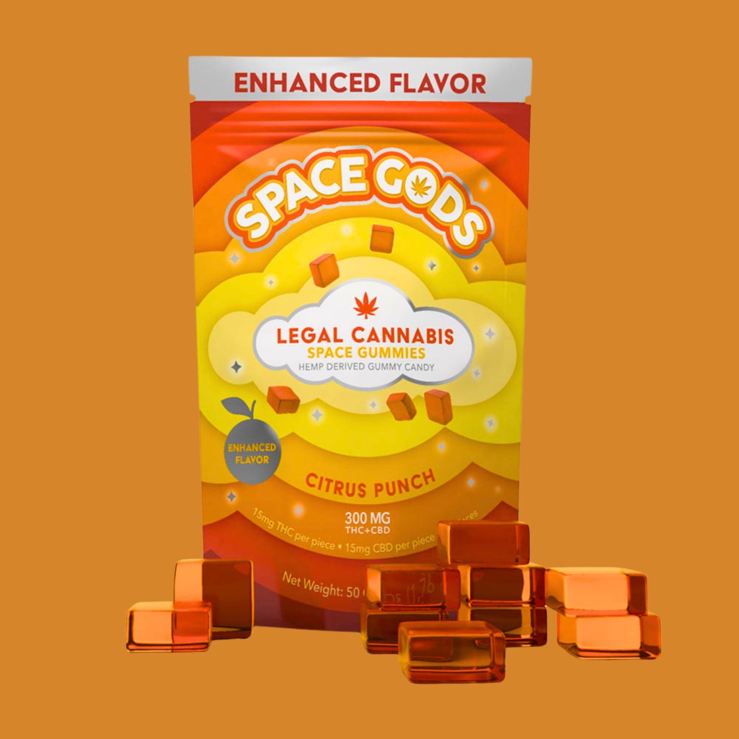 Space Gods Gummies Citrus Punch