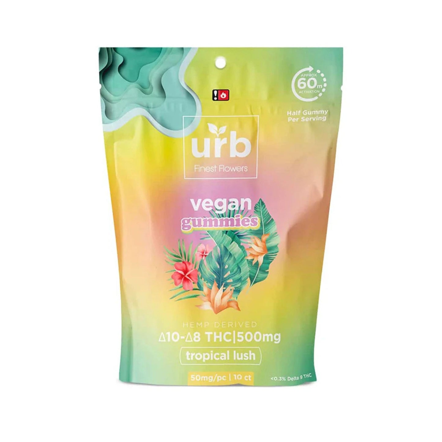 Urb Delta 8 and Delta 10 Vegan Gummies