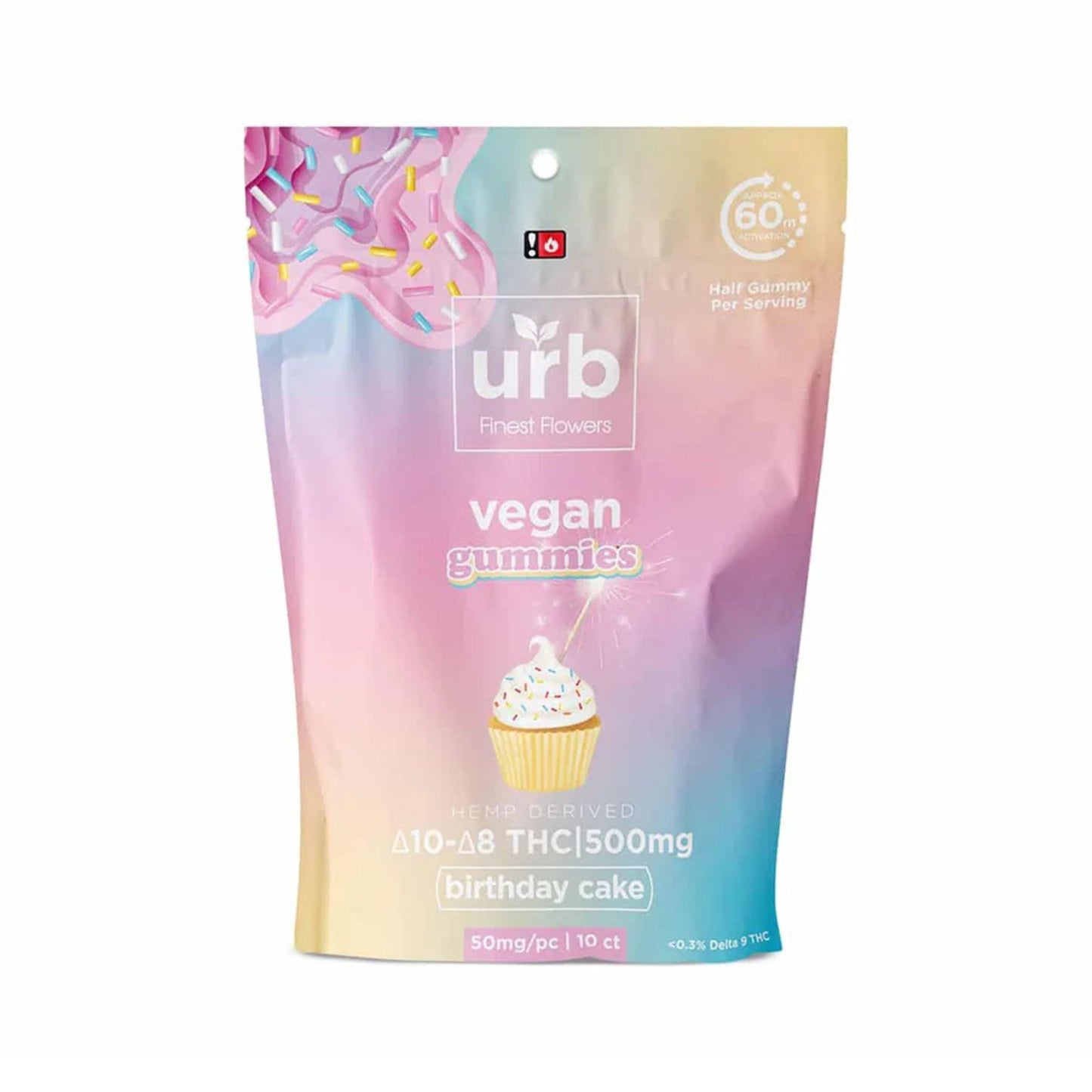 Urb Delta 8 and Delta 10 Vegan Gummies