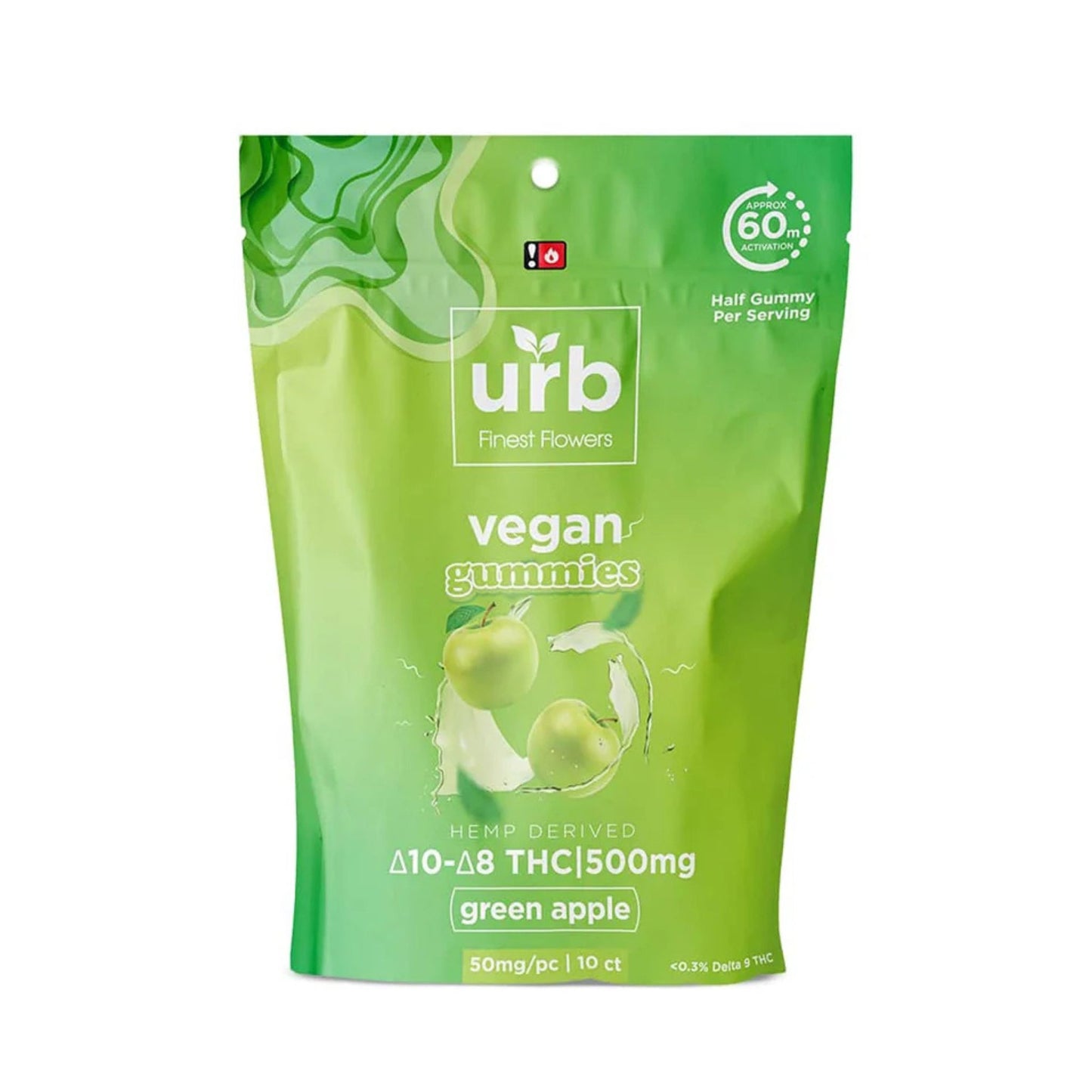 Urb Delta 8 and Delta 10 Vegan Gummies