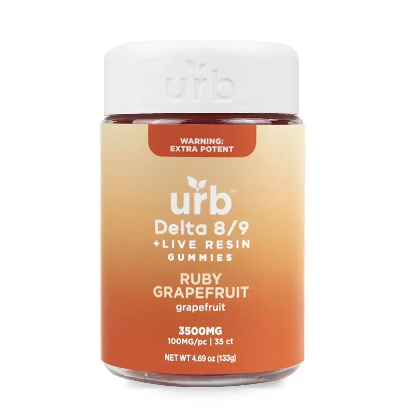 urb ruby grapfruit gummy THC