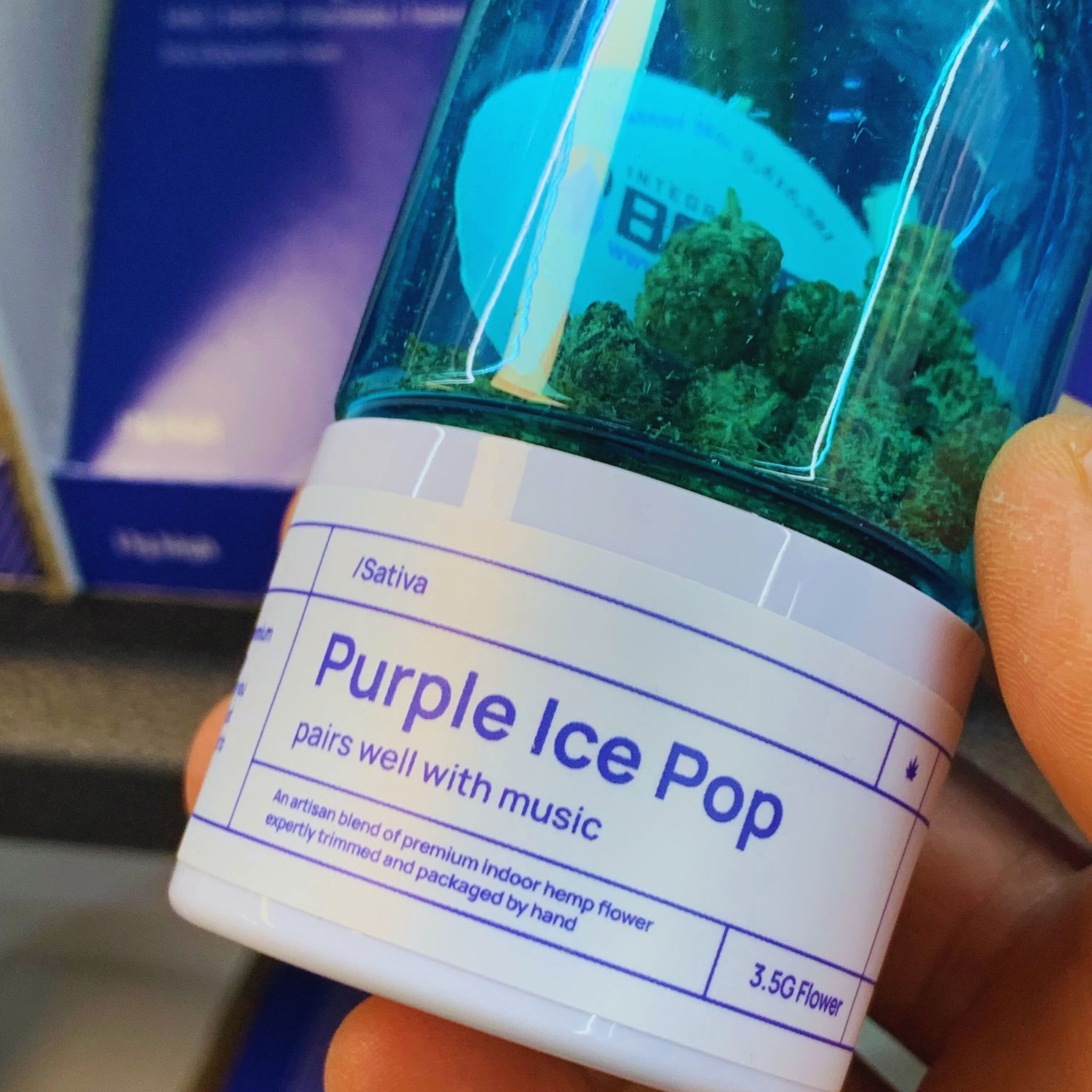 Purple Ice THC-A Hemp Flower