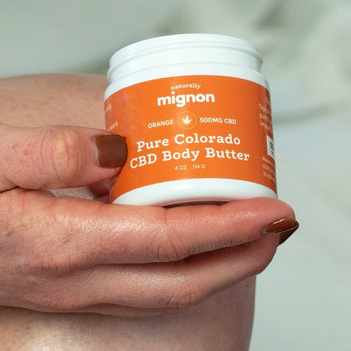 Pure Colorado CBD Body Butter with Orange Oil