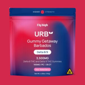 Urb D8/D9 Live Resin Gummies 3500MG THC