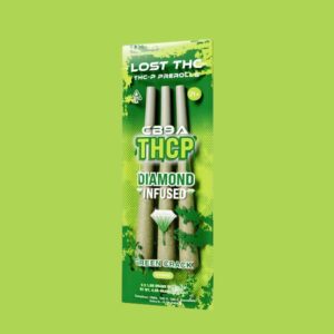 Lost THC Pre Rolls -  CB9A THCP Diamond Infused Flower 3 Pack