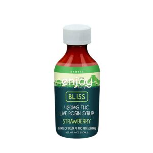 Enjoy Hemp THC Syrups - Live Rosin Delta 9