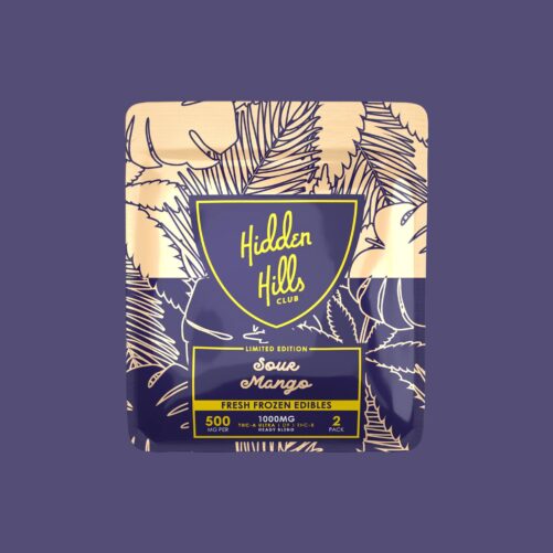 Hidden Hill Club Heady Gummies Sour Mango