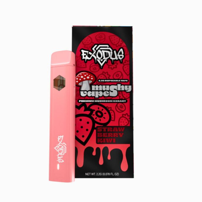Exodus Mushy Vape strawberry kiwi flavor