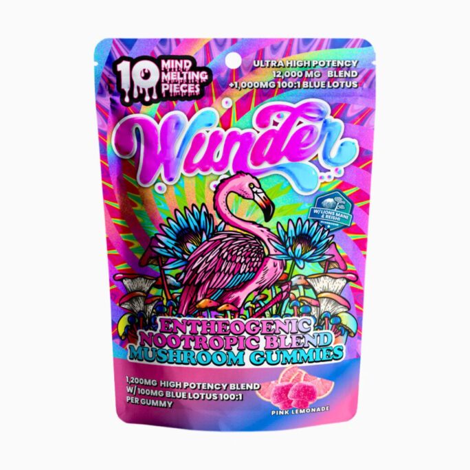 Wunder Gummies Pink Lemonade