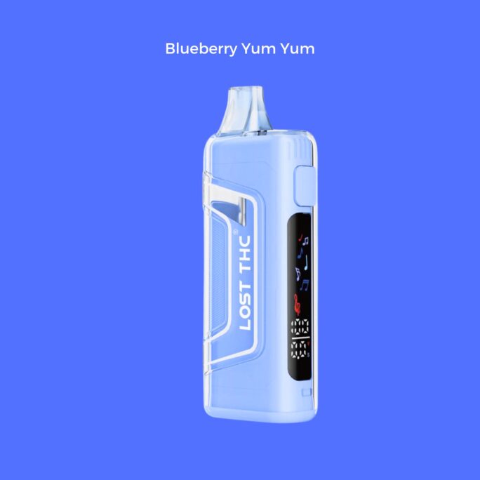 Lost THC Vape blueberry Yum Yum