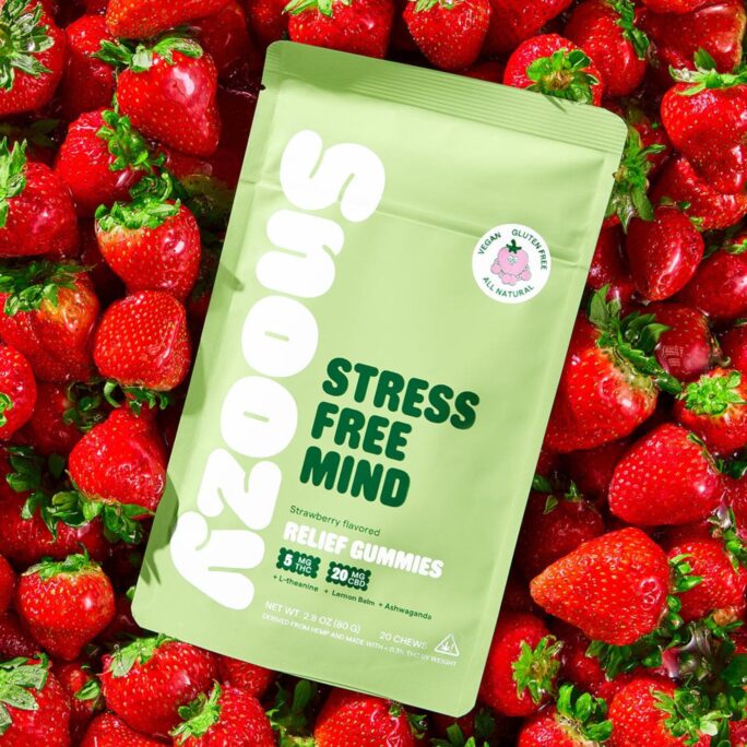 Snoozy Gummies Stress Free Mind Strawberry